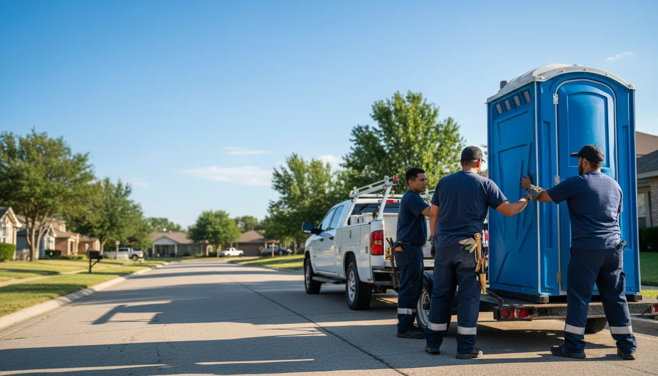 Portable Toilet Rental in Tarpley, TX near me